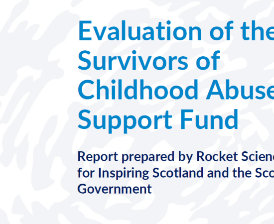 Evaluation of Survivors of Childhood Abuse Support (SOCAS) fund